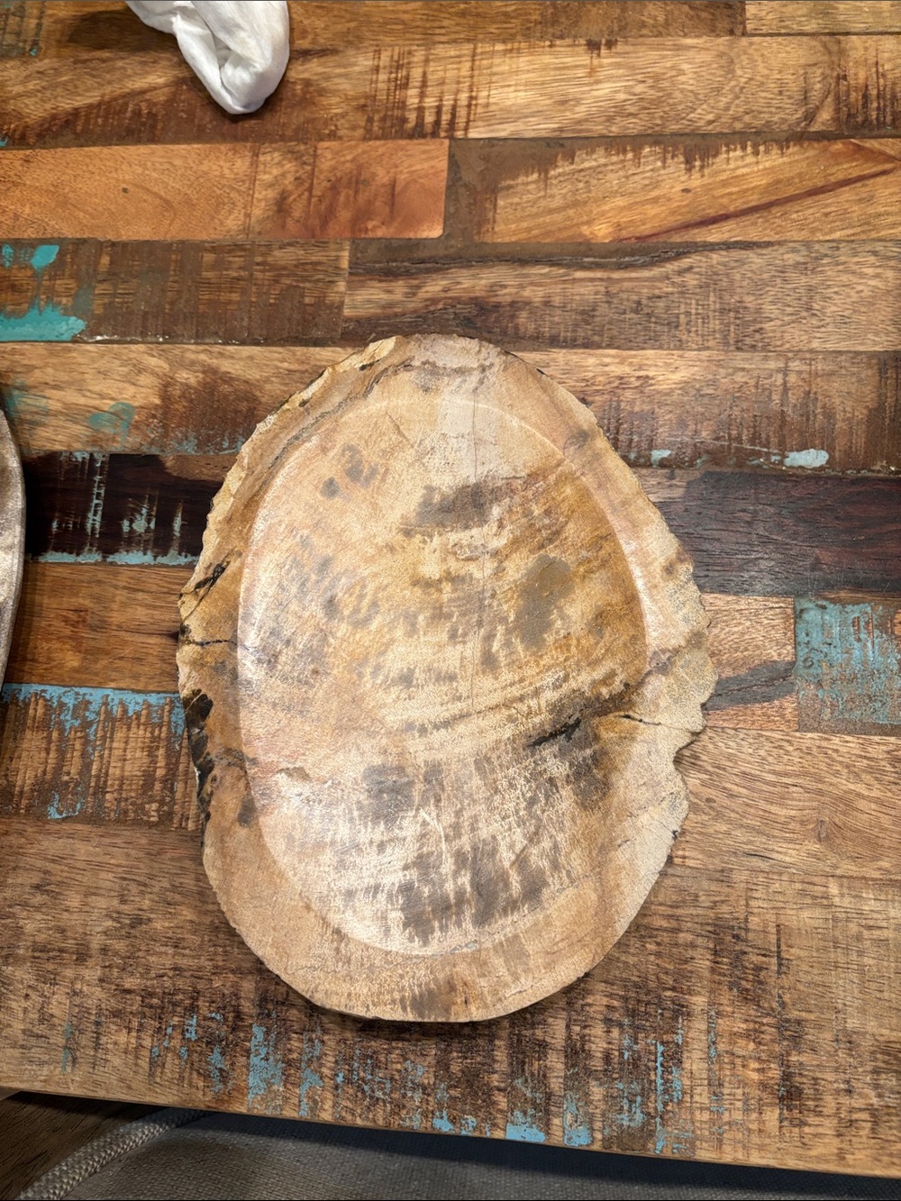 Mini West Elm Charcuterie Board Petrified Wood MSRP $ 69.50